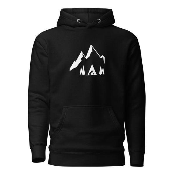 Camping Logo - Premium Hoodie - Black