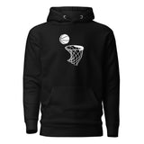 Basketball Logo 2 - Premium Hoodie - Black