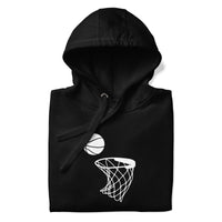 Basketball Logo 2 - Premium Hoodie - Black