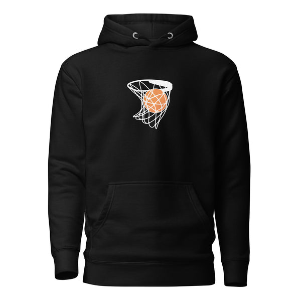 Basketball Logo 1 - Premium Hoodie - Black