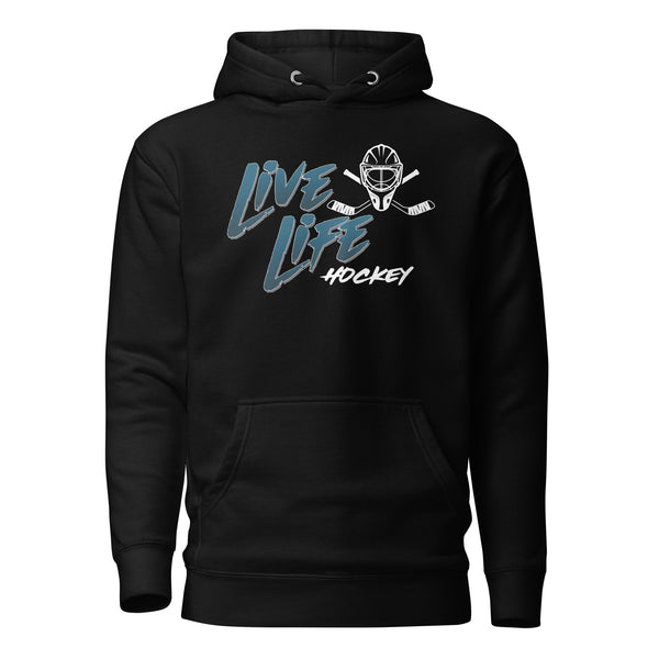 Hockey 2 (Goalie) - Premium Hoodie - Black