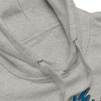 Hockey 1 (Player) - Premium Hoodie - Grey