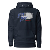 USA / America - Premium Hoodie - Navy Blazer
