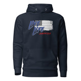 USA / America - Premium Hoodie - Navy Blazer