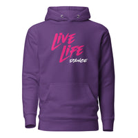 Dance Logo - Premium Hoodie - Purple