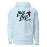 Hockey 1 (Player) - Premium Hoodie - Sky Blue