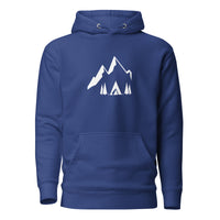 Camping Logo - Premium Hoodie - Royal Blue