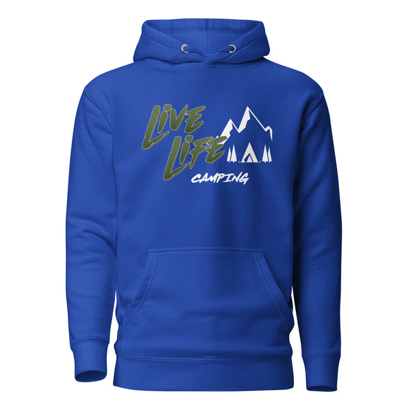 Camping - Premium Hoodie - Royal Blue