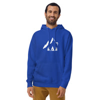 Camping Logo - Premium Hoodie - Royal Blue