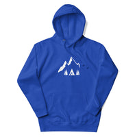 Camping Logo - Premium Hoodie - Royal Blue