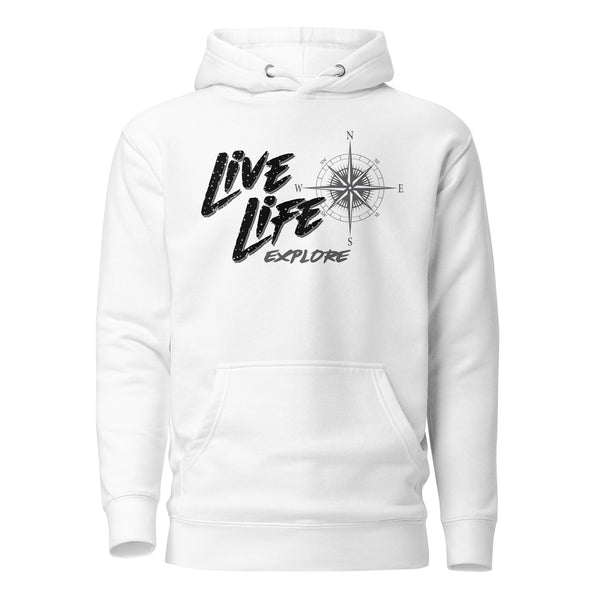 Explore - Premium Hoodie - White