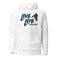 Hockey 1 (Player) - Premium Hoodie - White