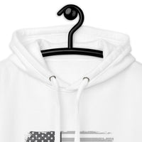 Flag - Premium Hoodie - White