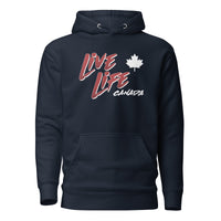 Canada Leaf - Premium Hoodie - Navy Blazer