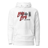 Canada Flag - Premium Hoodie - White