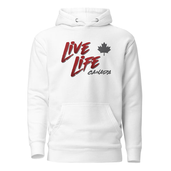 Canada Leaf - Premium Hoodie - White